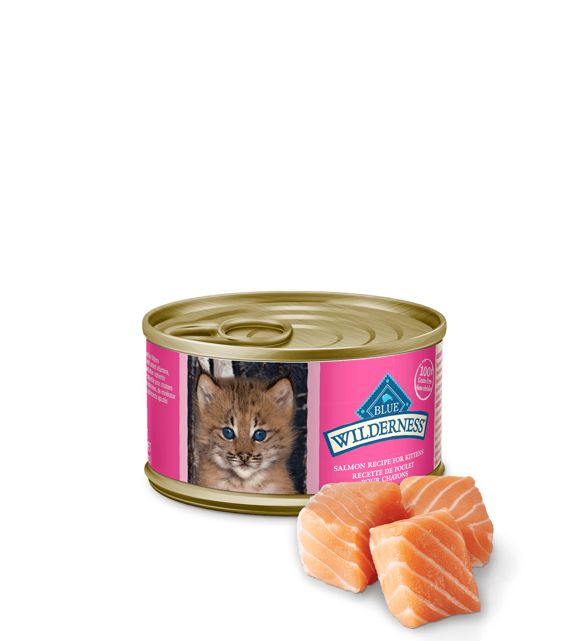 Canada Wild salmon kitten wet cat food