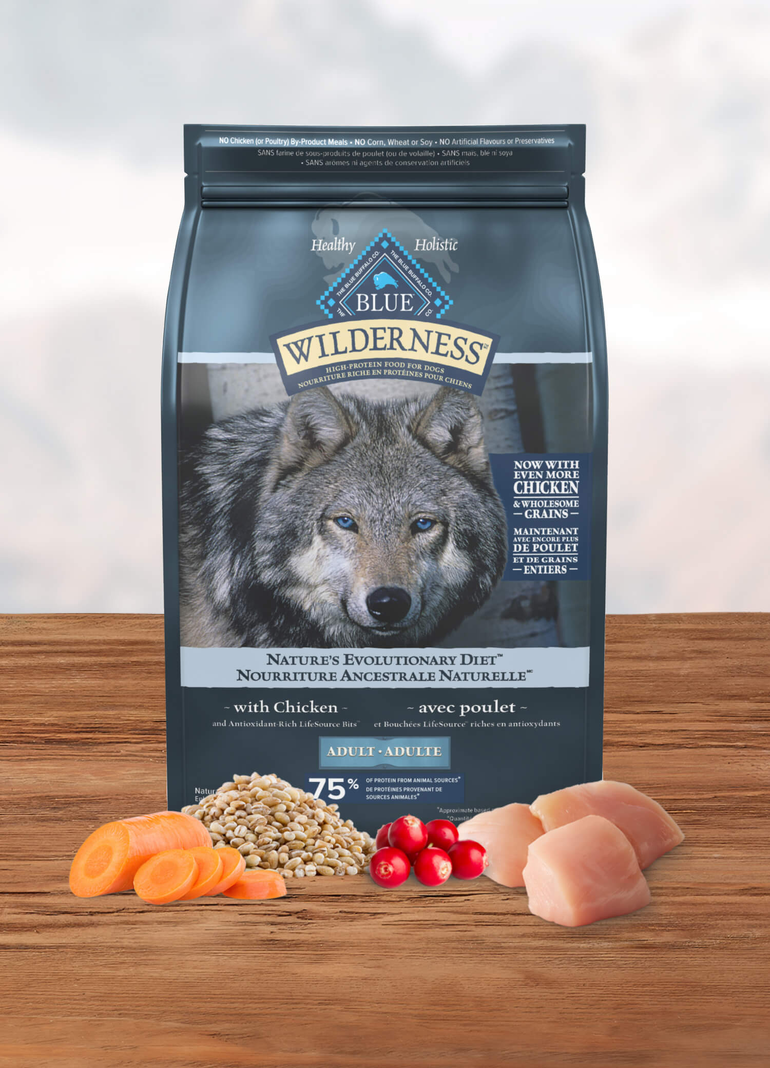 Wilderness Chicken Adult Dog Food Bag