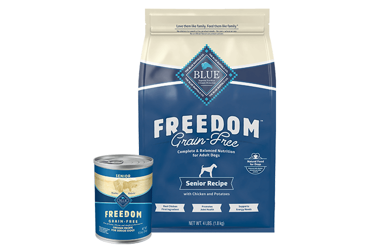 Blue Buffalo Freedom senior dog food