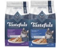 BLUE Tastefuls Adult Indoor Cat Chicken Brown Rice Recipe Blue