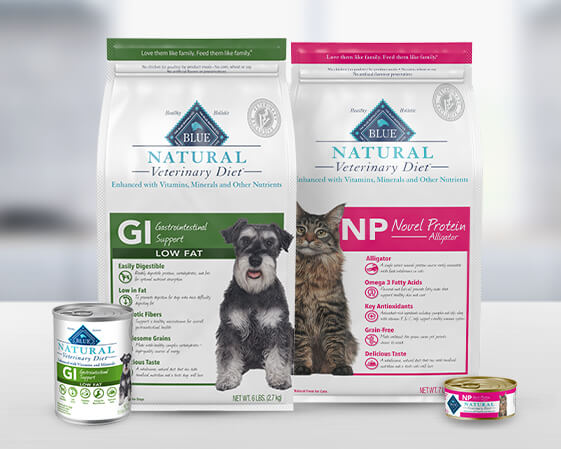 Blue natural clearance veterinary diet gi