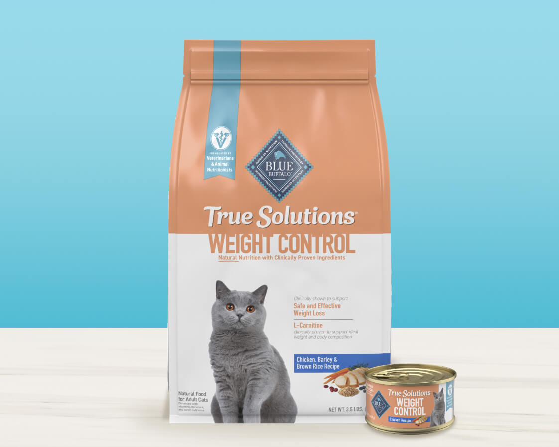 BLUE True Solutions Natural Cat Food Formulas Blue Buffalo