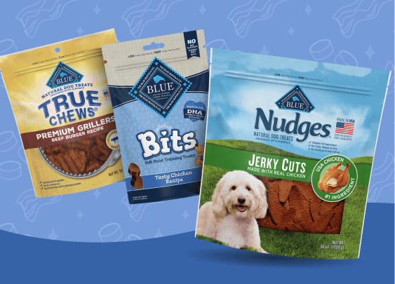 bags of dog treats