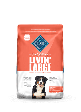 True Blue Solutions TS Livin Large dry dog food