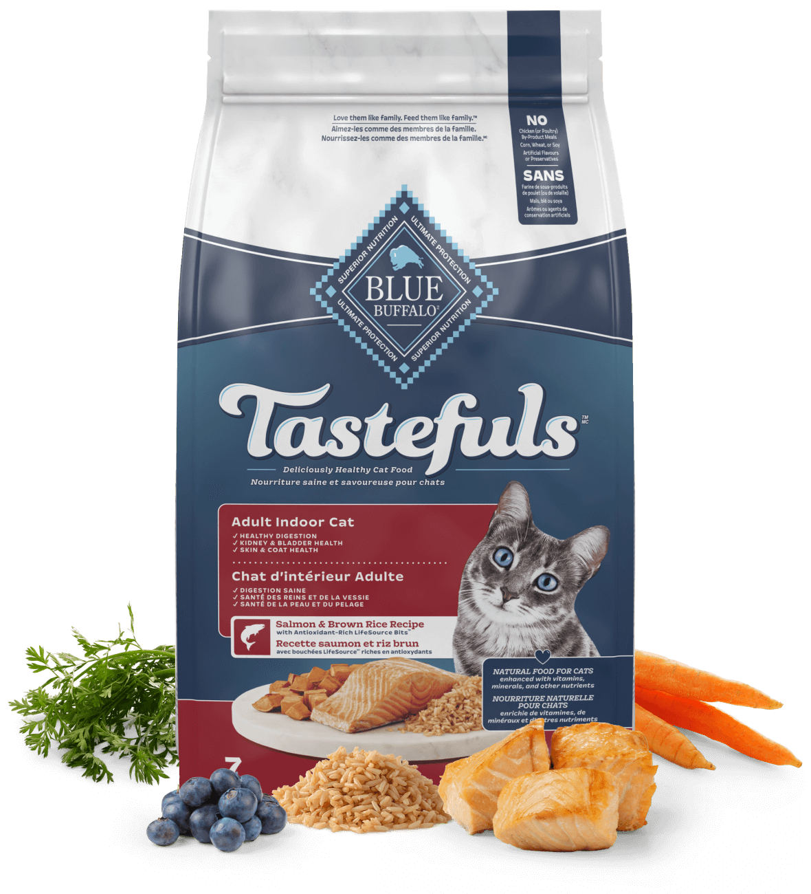 Blue wilderness cat food salmon best sale