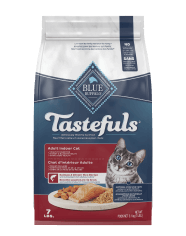 BLUE Tastefuls Adult Dry Cat Food Chicken Rice Hairball Control