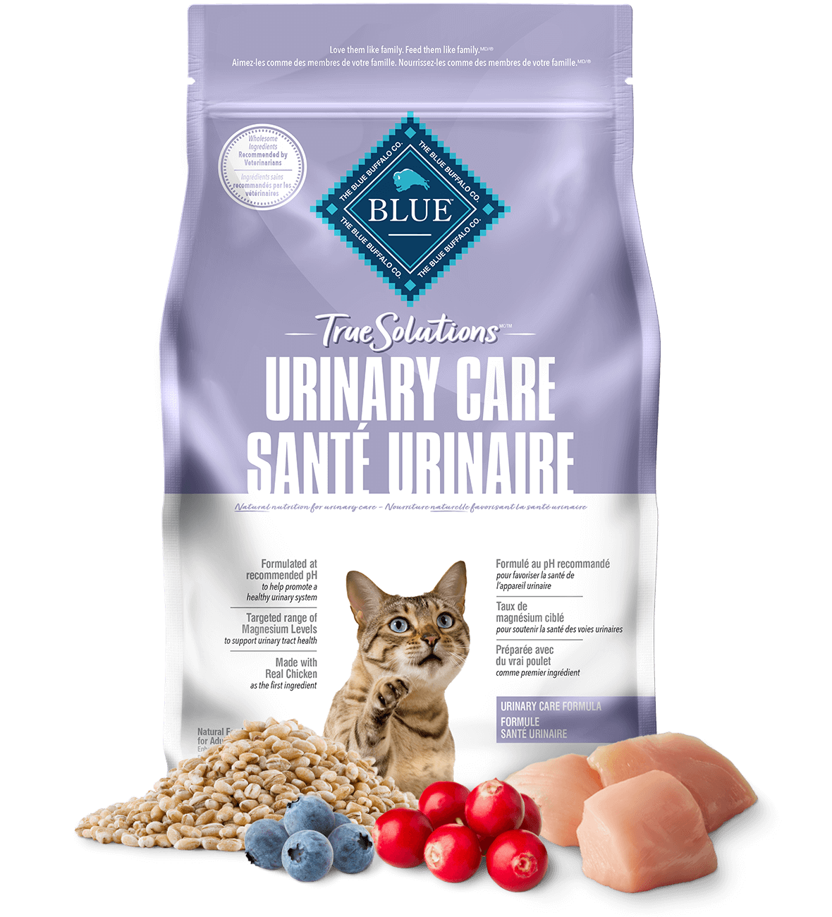 blue true solutions formule santé urinaire chat nourriture sèche