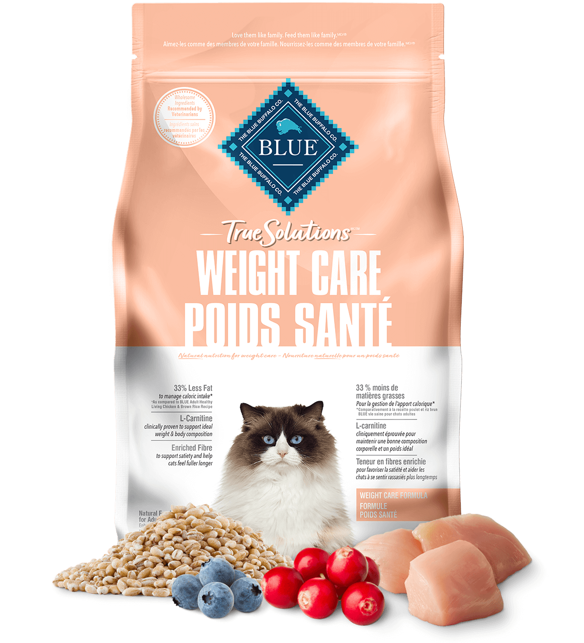 blue true solutions weight care formula cat dry food