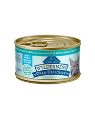 Blue buffalo cat food duck top
