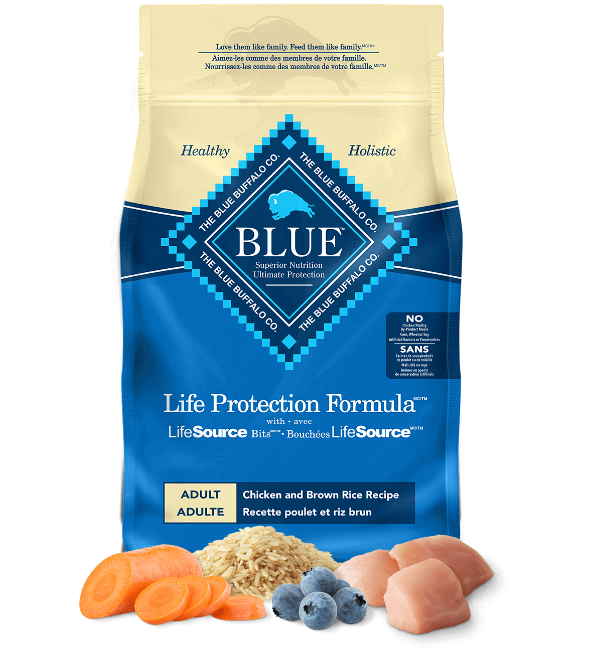 life protection formula adult chicken & brown rice recipe dog dry food