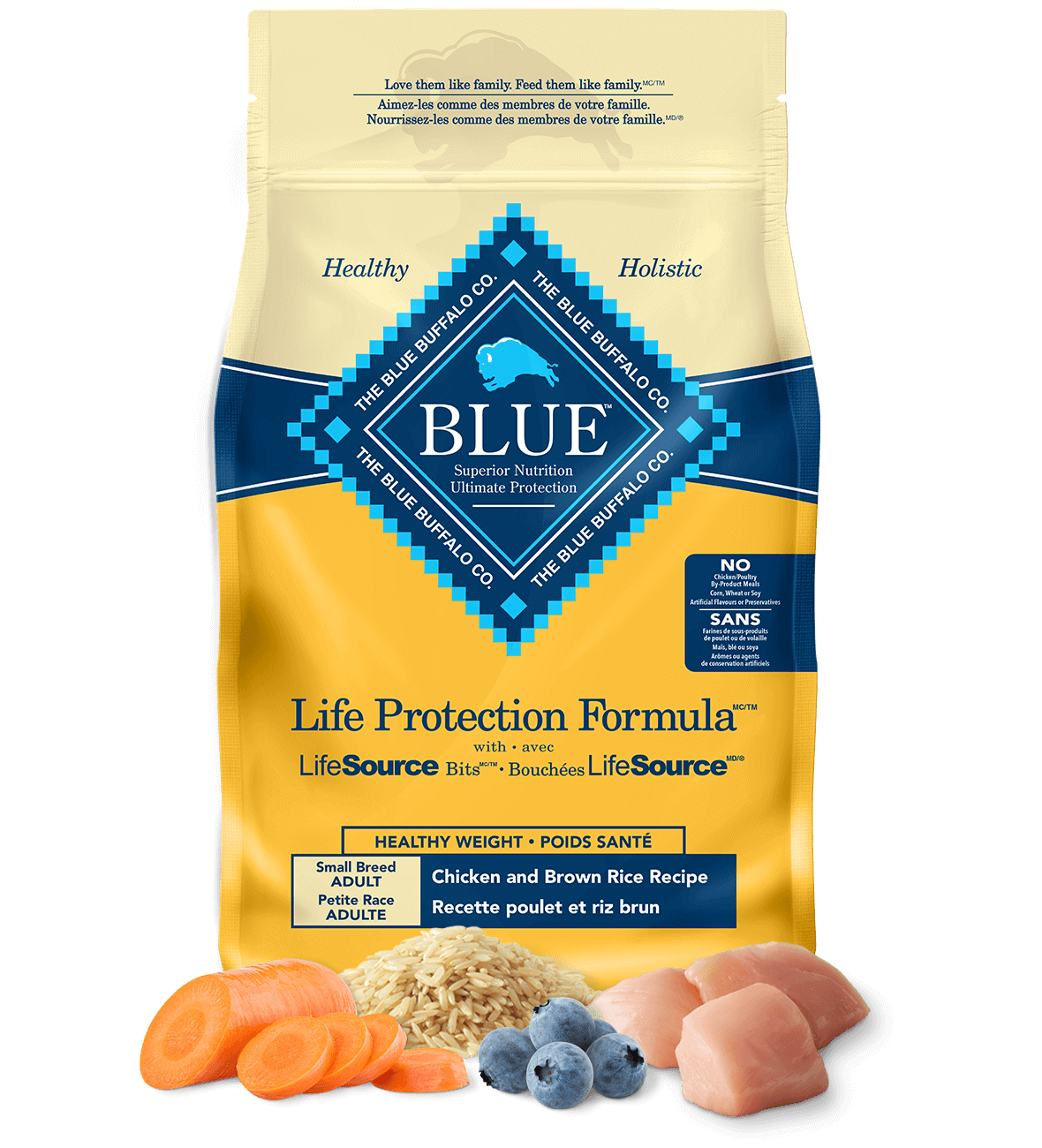 life protection formula small breed dry dog food chicken and brown rice