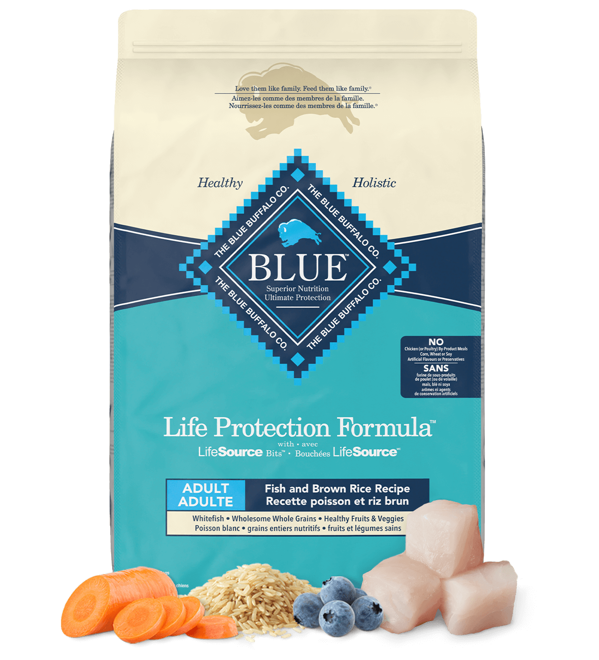 Life Protection Formula Dry Dog Food Fish Brown Rice Recipe