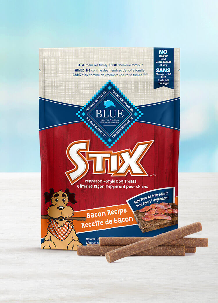 Canada LPF Stix bacon dog treats