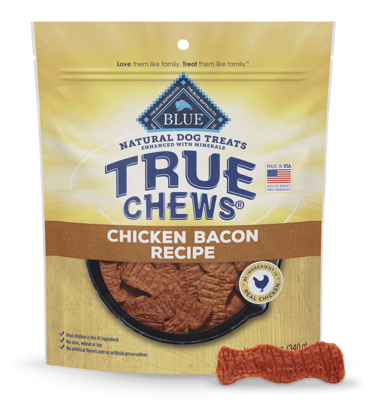 blue true chews ® premium treats with real chicken dog treats