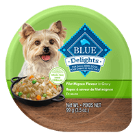 BLUE Delights Wet Dog Food Filet Mignon Flavour Blue Buffalo