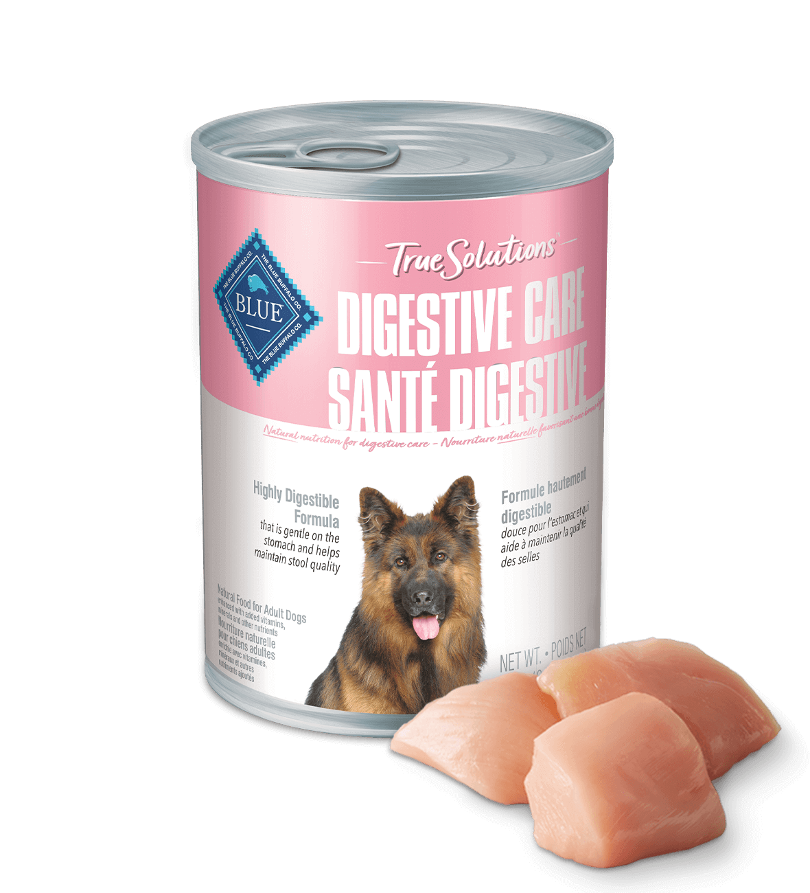 blue true solutions formule santé digestive chien nourriture humide