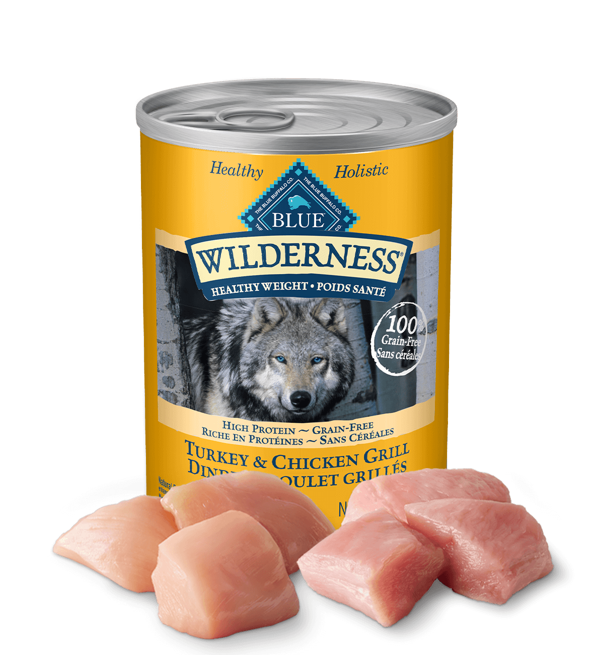 blue wilderness dinde et poulet grillés poids santé pour chiens adultes chien nourriture humide