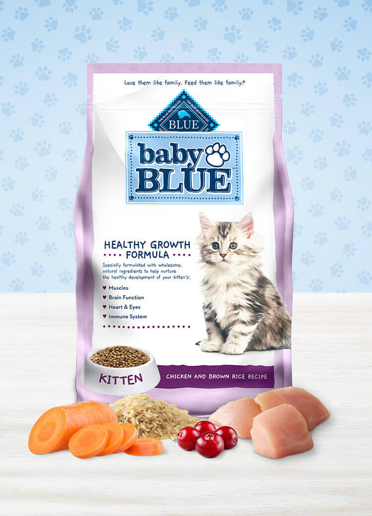 Blue healthy clearance growth kitten food