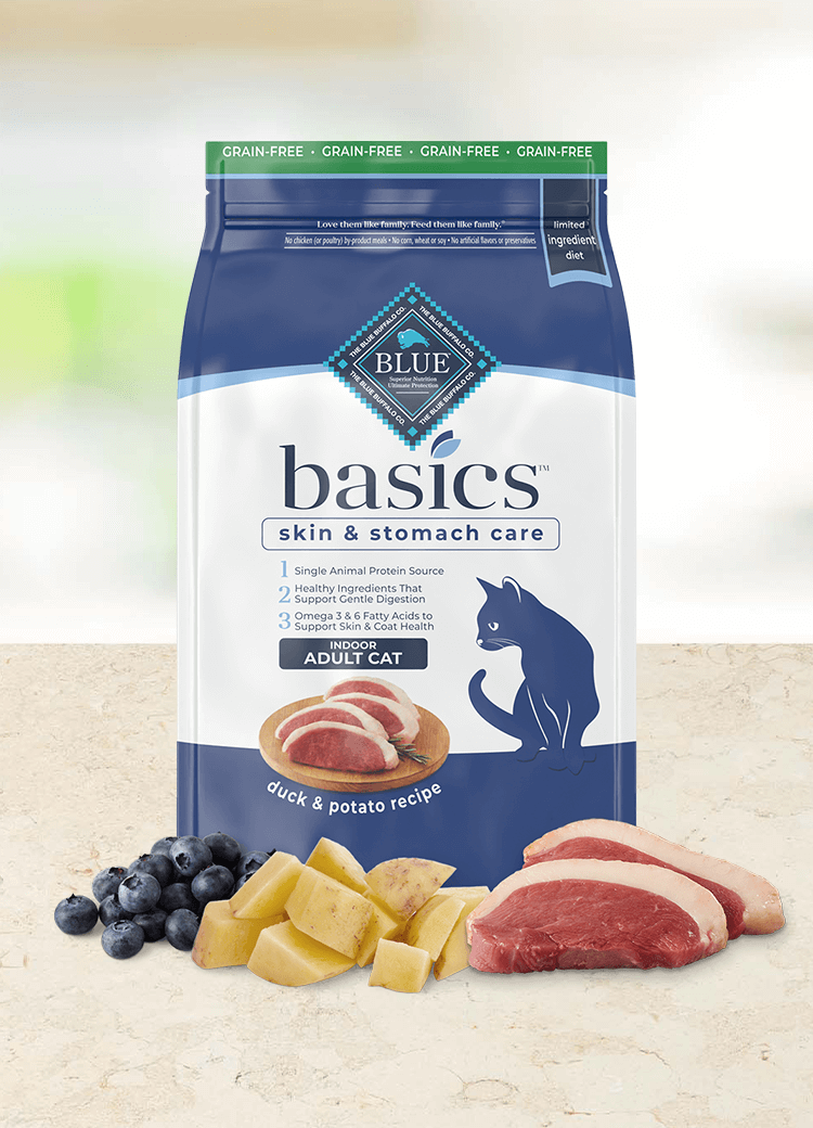 Basics dry cat food