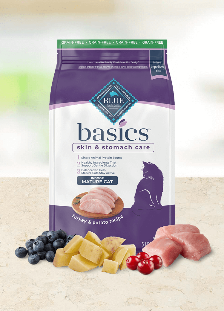 Blue basics cat food hotsell