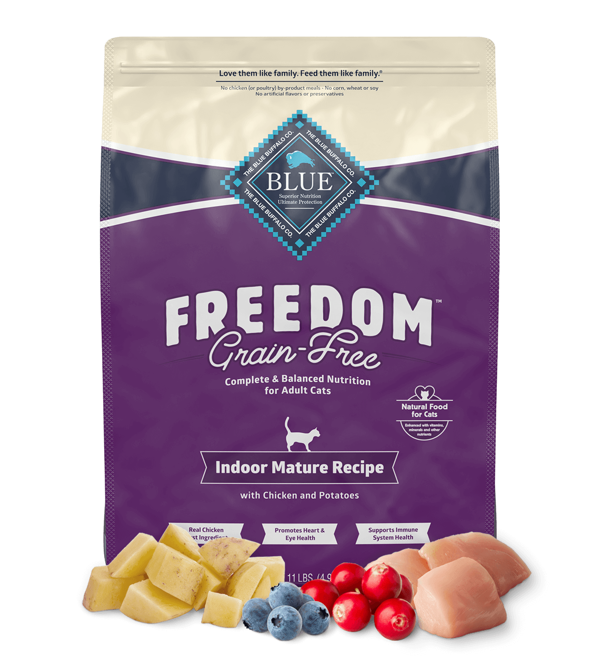 Blue buffalo indoor cat food store grain free