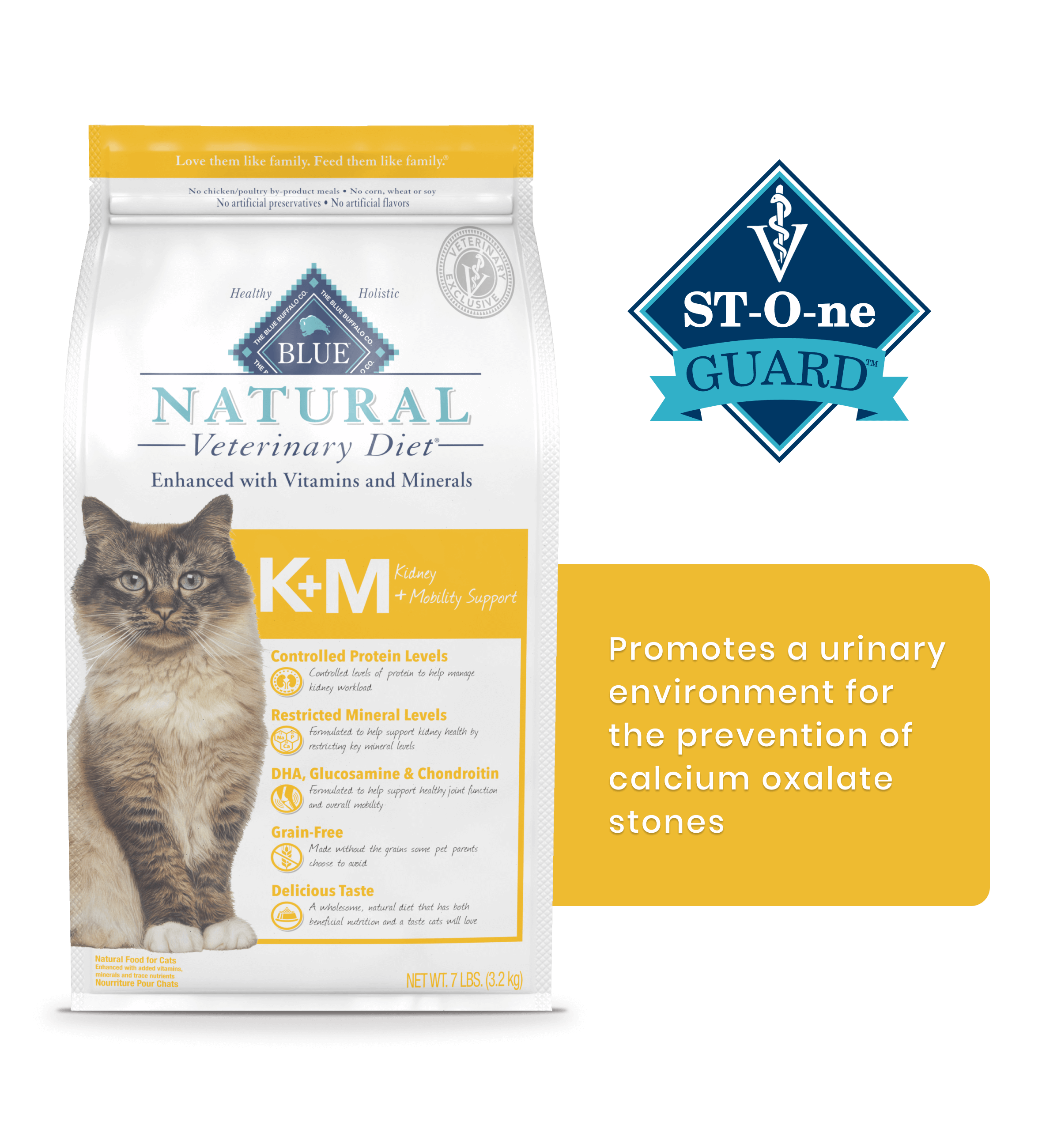 K+M Kidney + Mobility Support St-O-ne Guard Promotes a urinary environment for the prevention of calcium oxalate stones