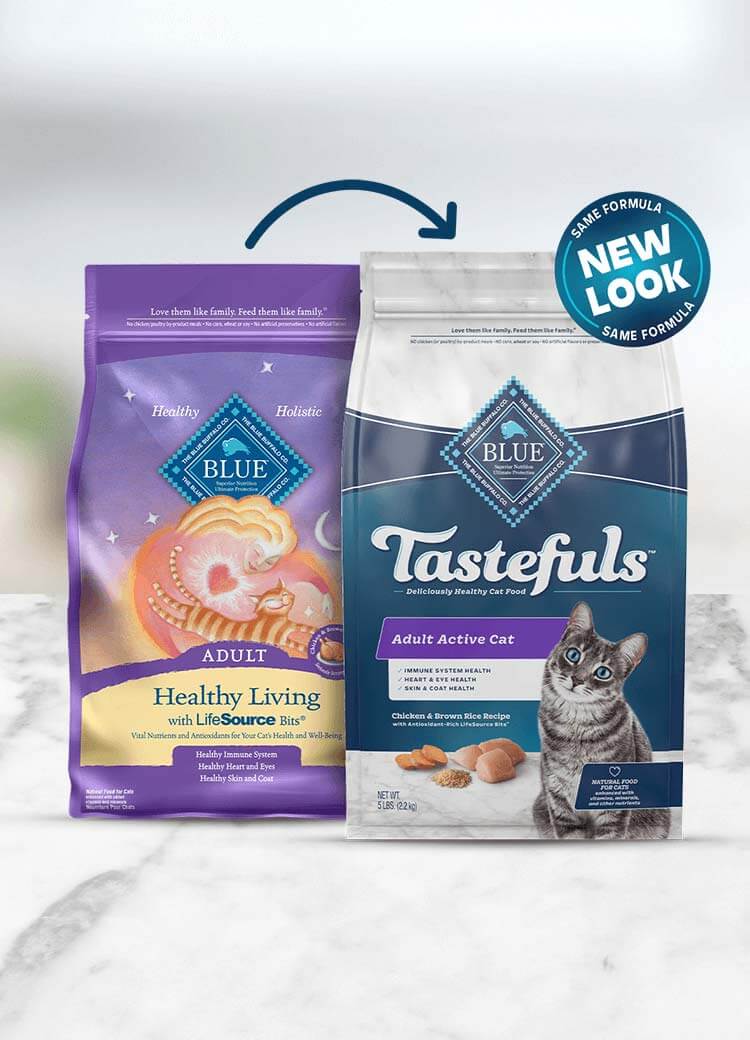 blue buffalo tastefuls dry cat food