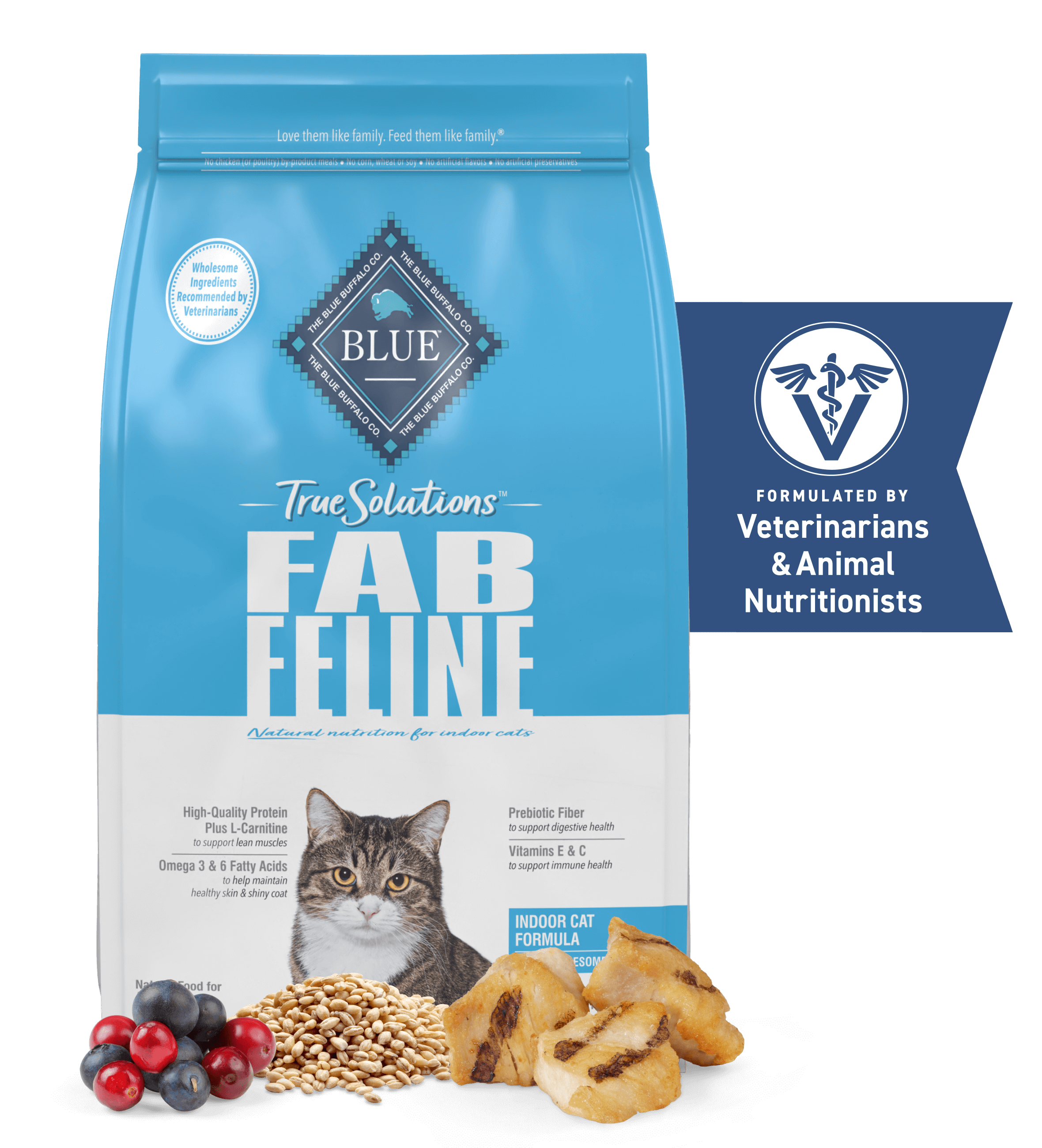 BLUE True Solutions Best Life Adult Dry Cat Food Indoor Cat