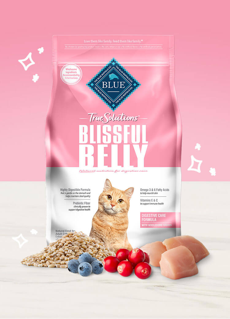 Blue diamond sensitive shop stomach cat food