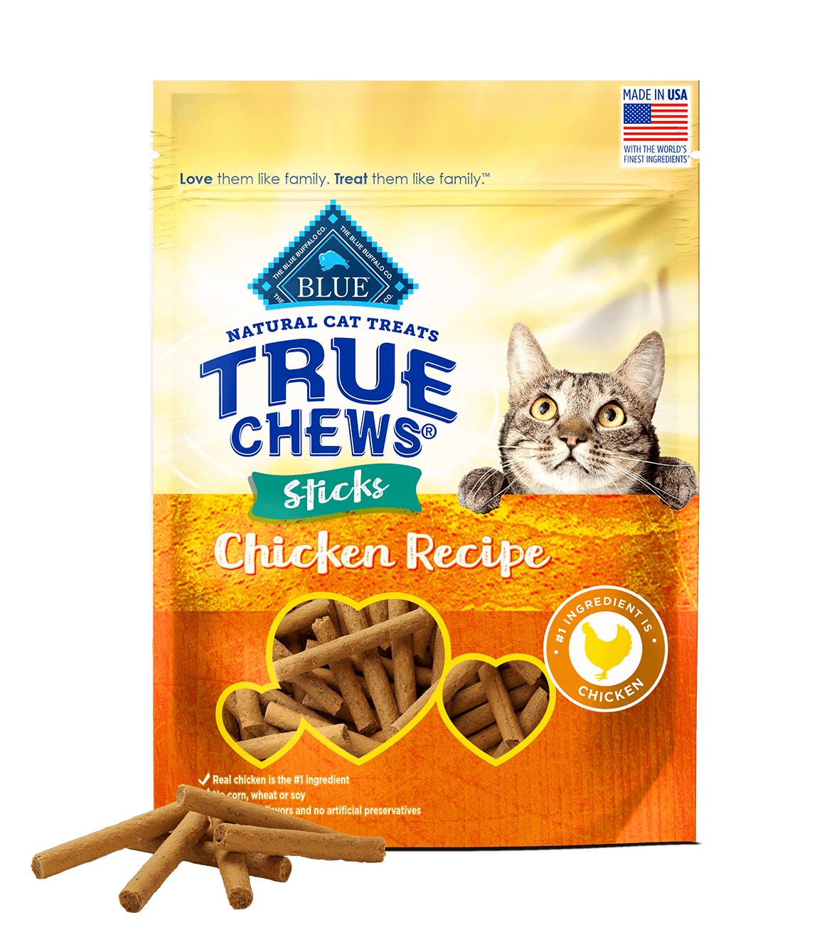 product image of true chews chicken cat treats 4