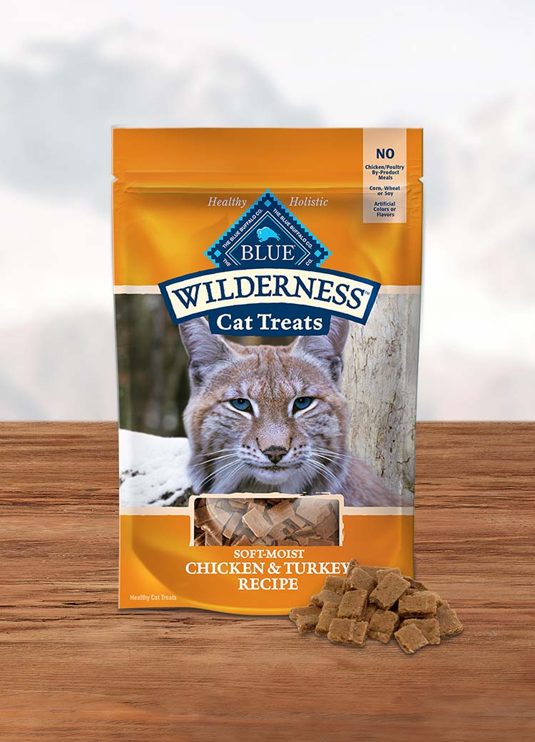 Blue wilderness soft 2025 moist cat treats