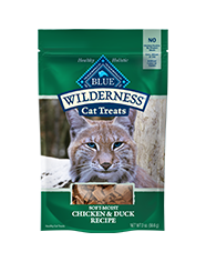 Blue Buffalo Wilderness Chicken & Turkey Grain Free Cat Treats 