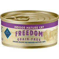 BLUE Freedom Wet Senior Cat Food Grain Free Indoor Chicken Blue Buffalo