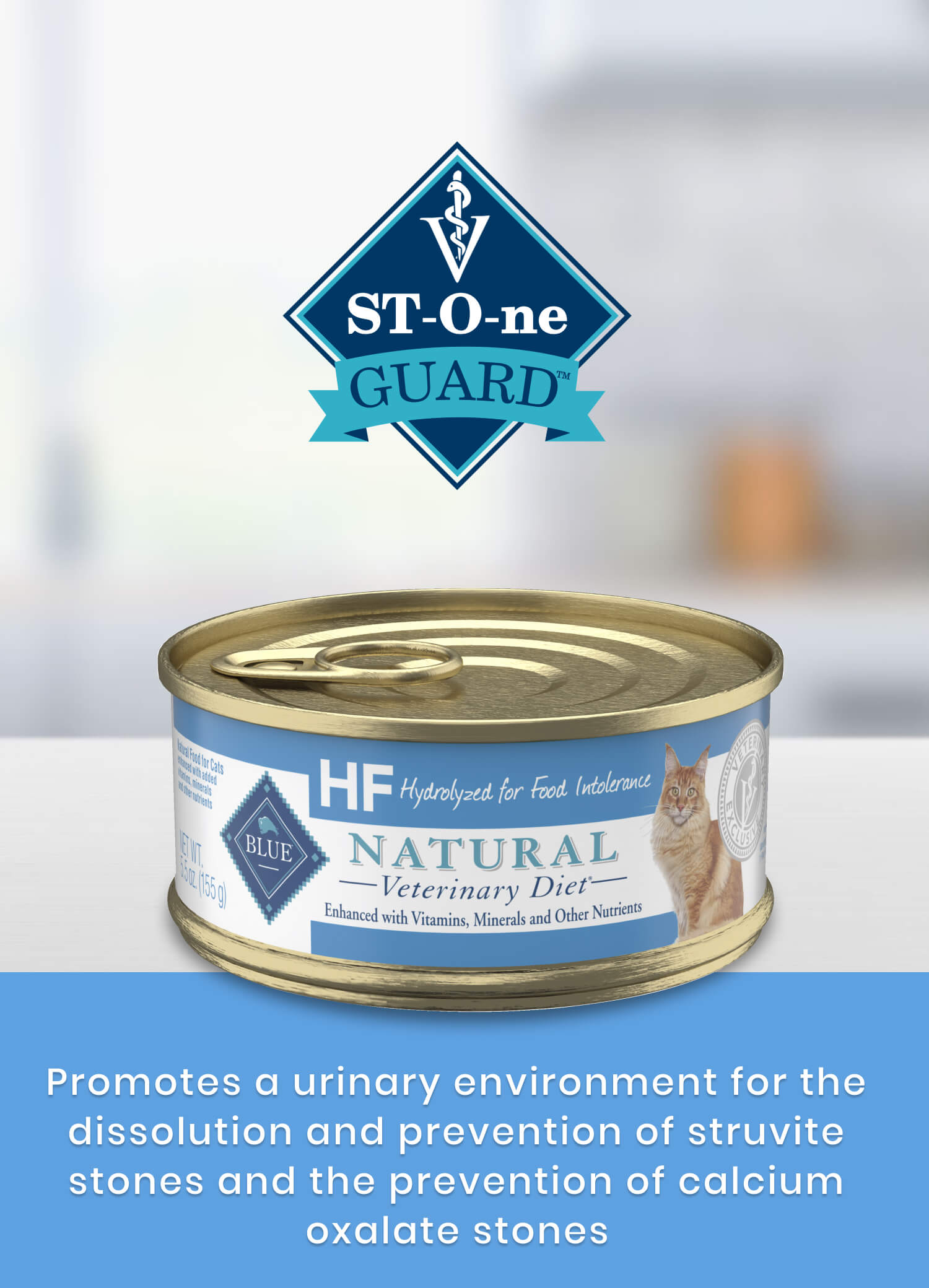 BLUE Natural Veterinary Diet HF Hydrolyzed Wet Cat Food Blue Buffalo