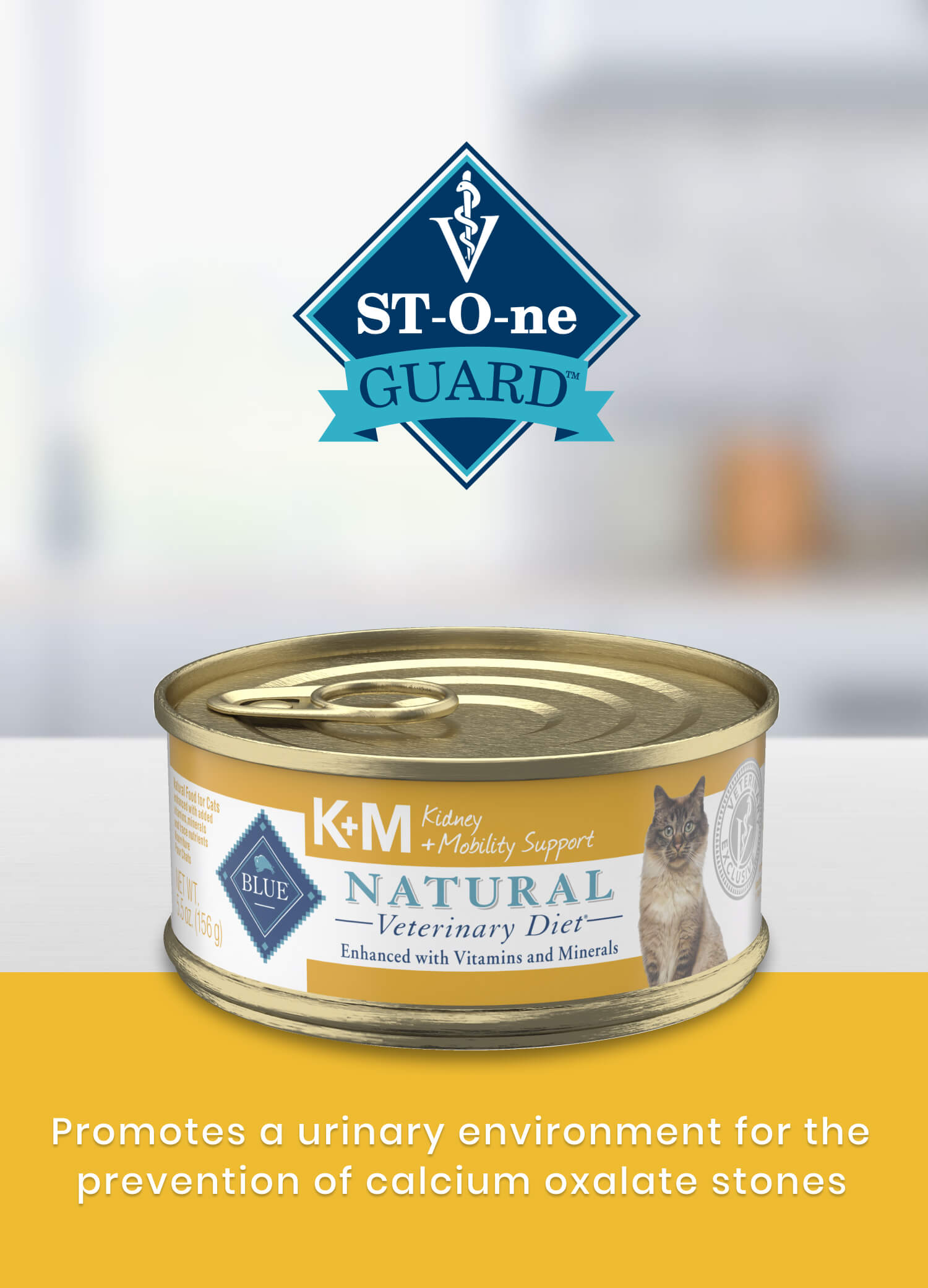 K+M Kidney + Mobility Support St-O-ne Guard Promotes a urinary environment for the prevention of calcium oxalate stones