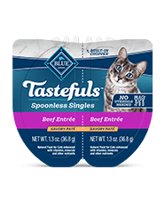 Single serving best sale wet cat food