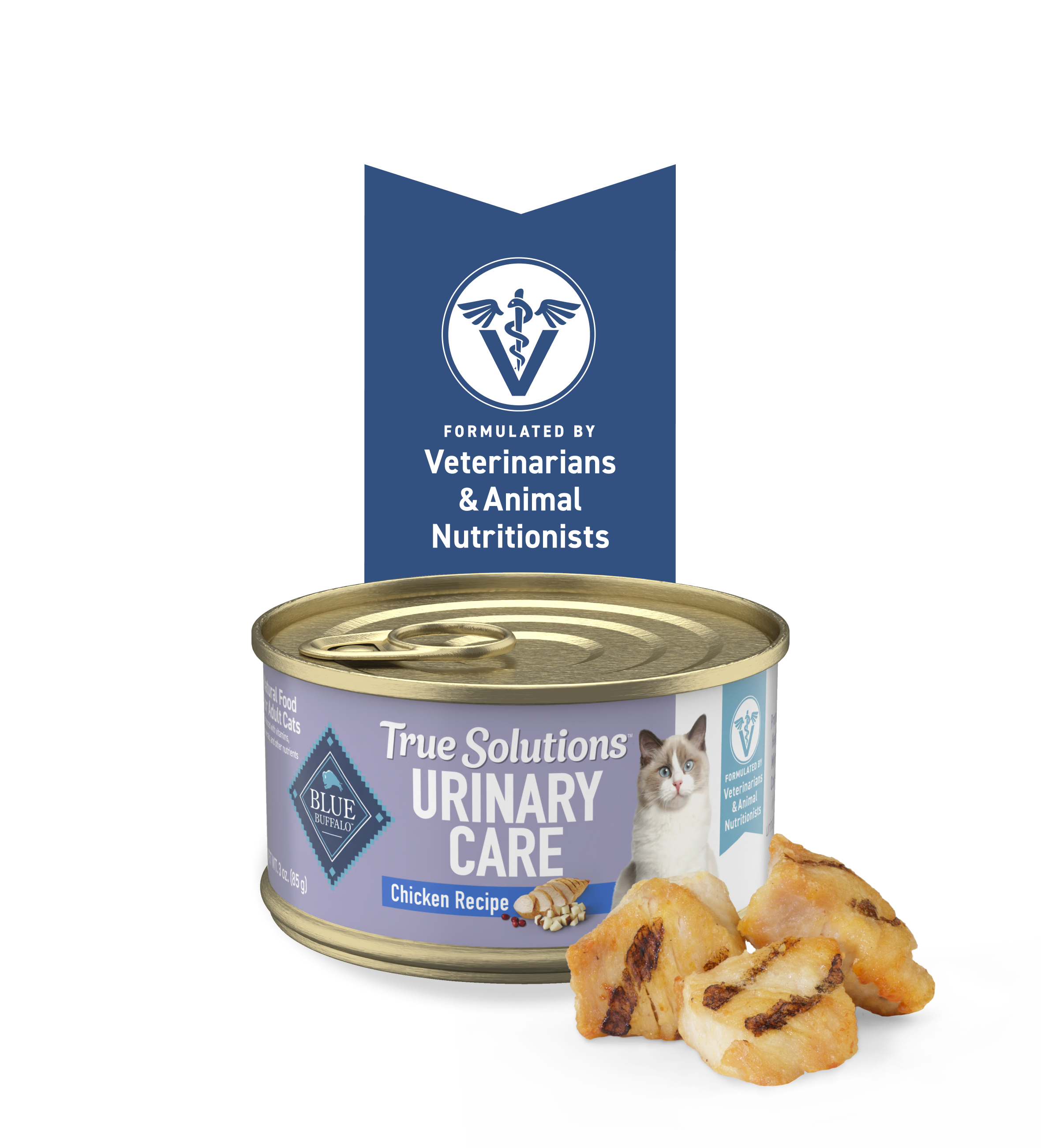 blue true solutions urinary care chicken recipe cat wet food