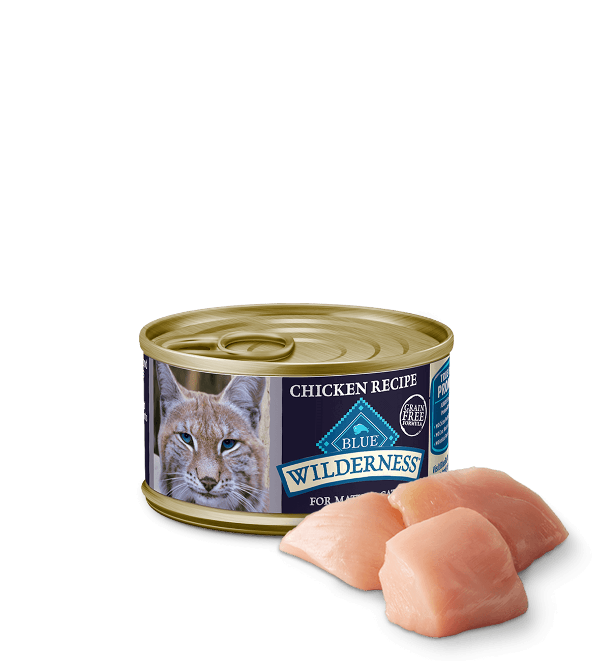 blue wilderness mature chicken recipe cat wet food