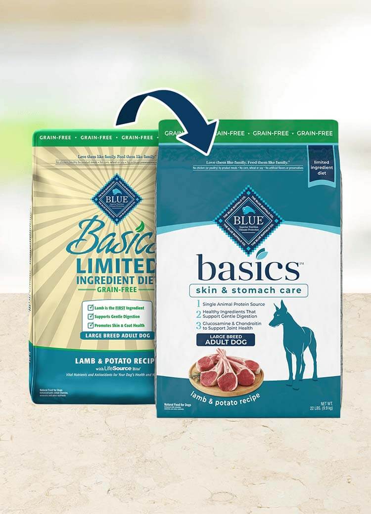 Blue basics dog food reviews hotsell