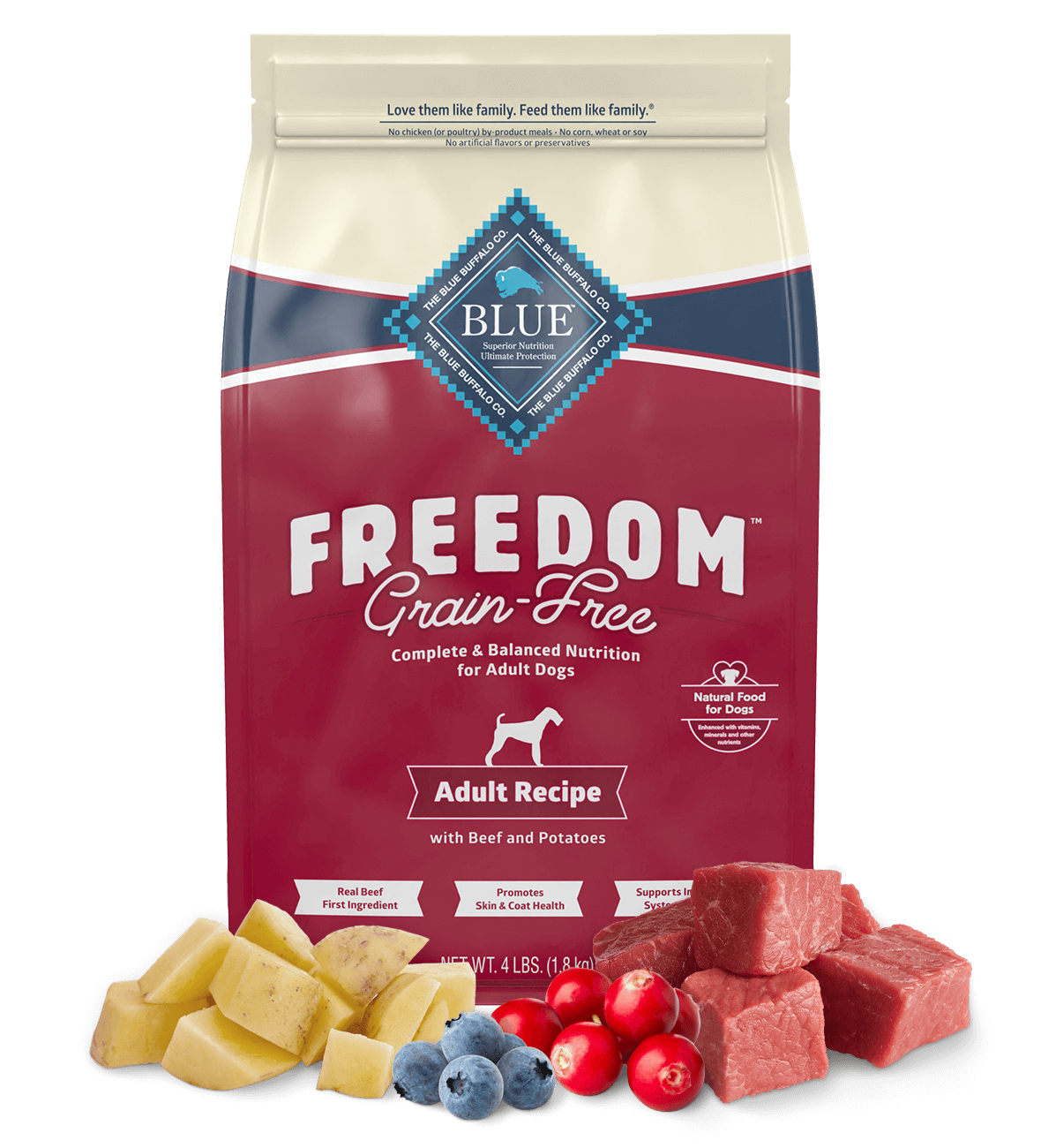 BLUE Freedom All Natural Dog Food