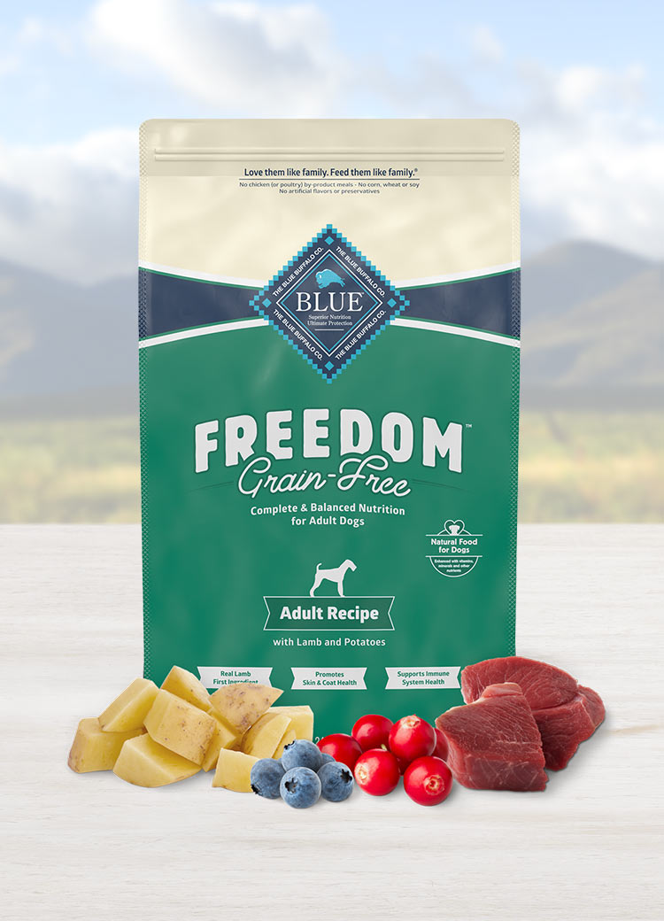 Blue lamb outlet dog food