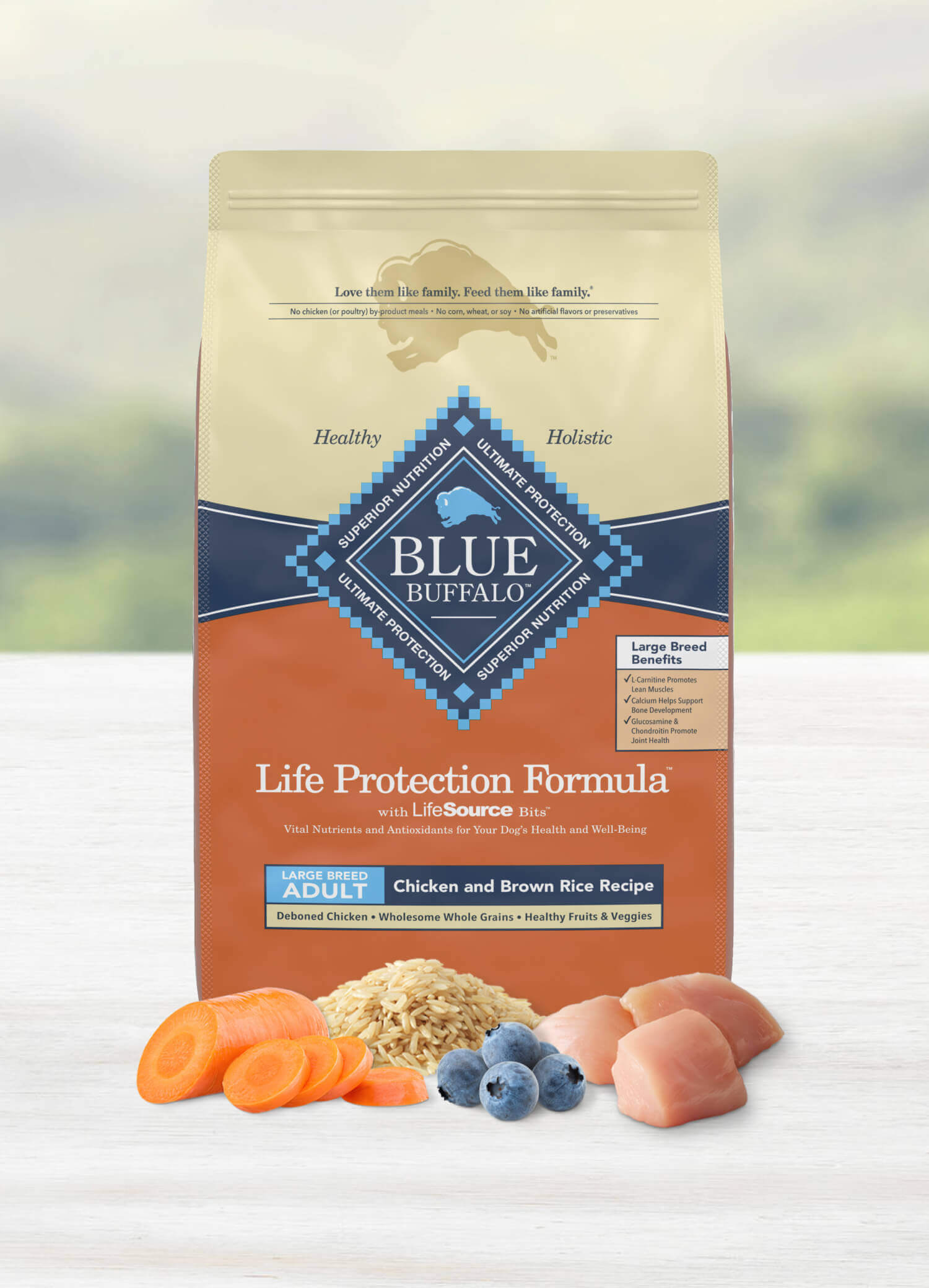 Life Protection Formula Dry Dog Food Chicken Brown Rice Recipe