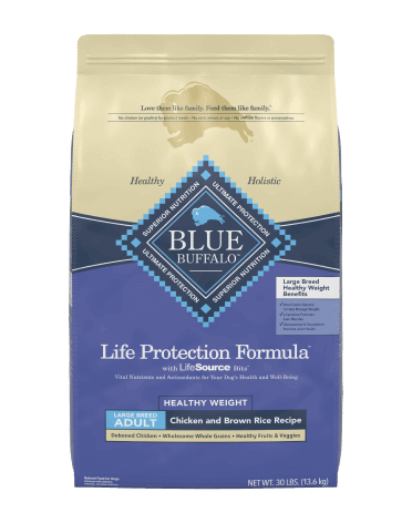 Blue buffalo healthy 2025 weight dog food