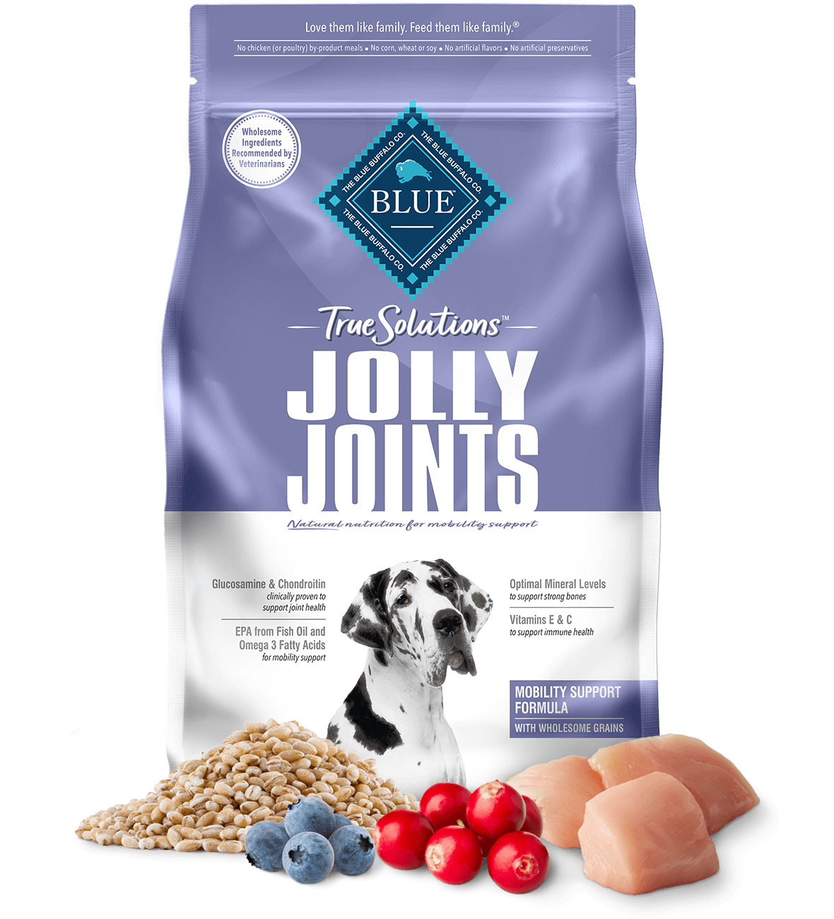 blue true solutions jolly joints mobility support dog dry food
