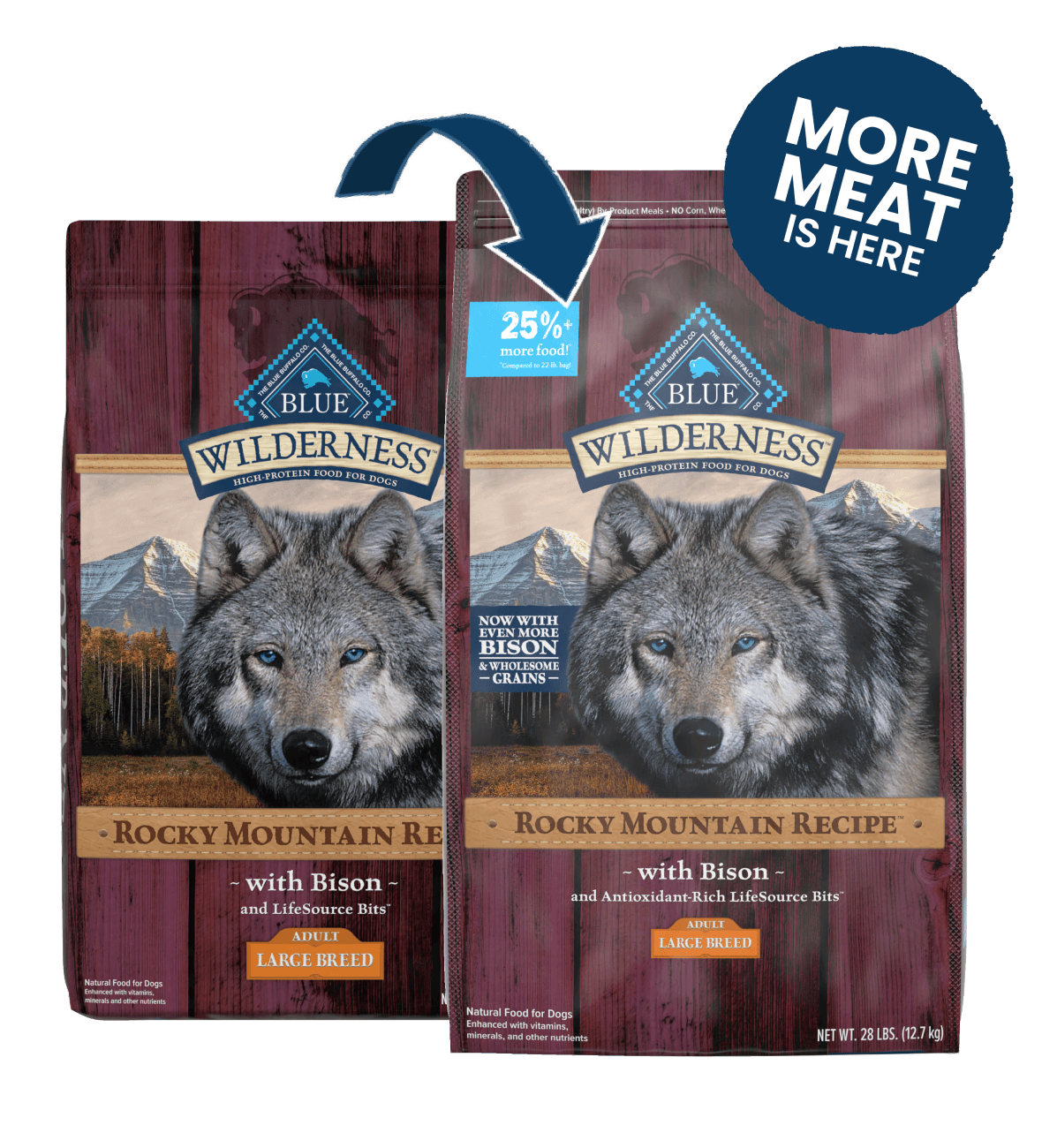 blue wilderness rocky mountain recipe large breed adult bison dog dry food