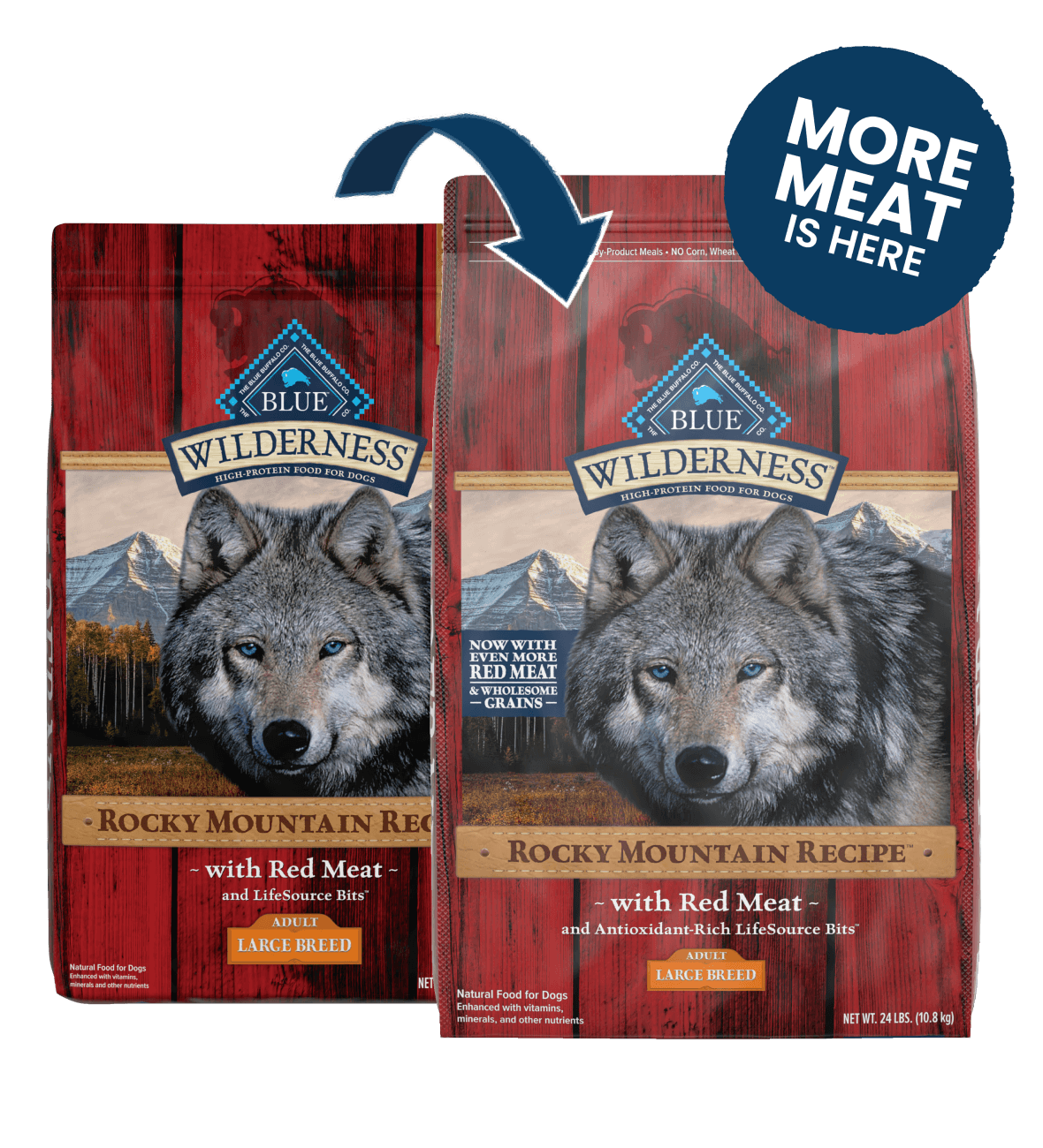 blue wilderness rocky mountain recipe large breed adult red meat dog dry food