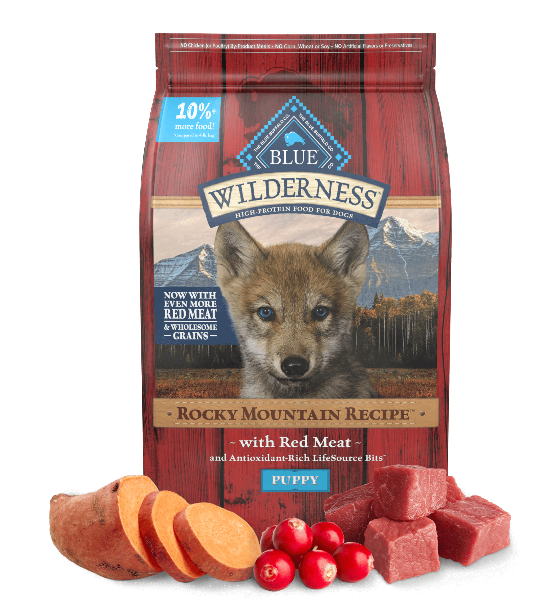 Blue wilderness 2024 puppy food