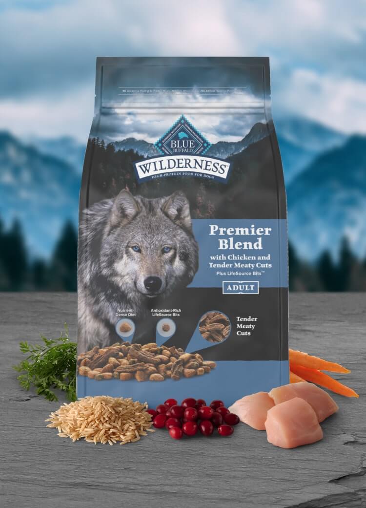 Bag of Wilderness Dog Food