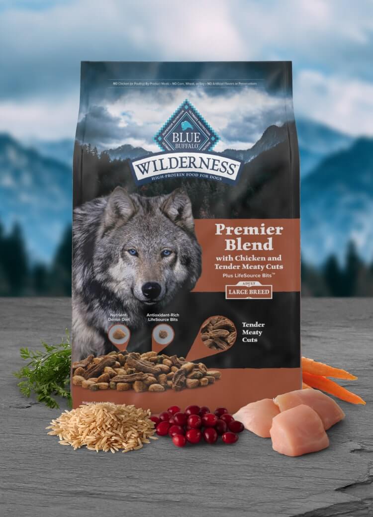 Blue buffalo outlet dog food protein