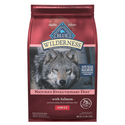 BLUE Wilderness™ Nature's Evolutionary Diet with Salmon for Adult Dogs ...